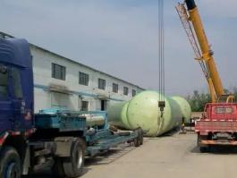 Toilet Waste Water Treatment Frp Chemical Storage Tanks Sewage Manure Treatment